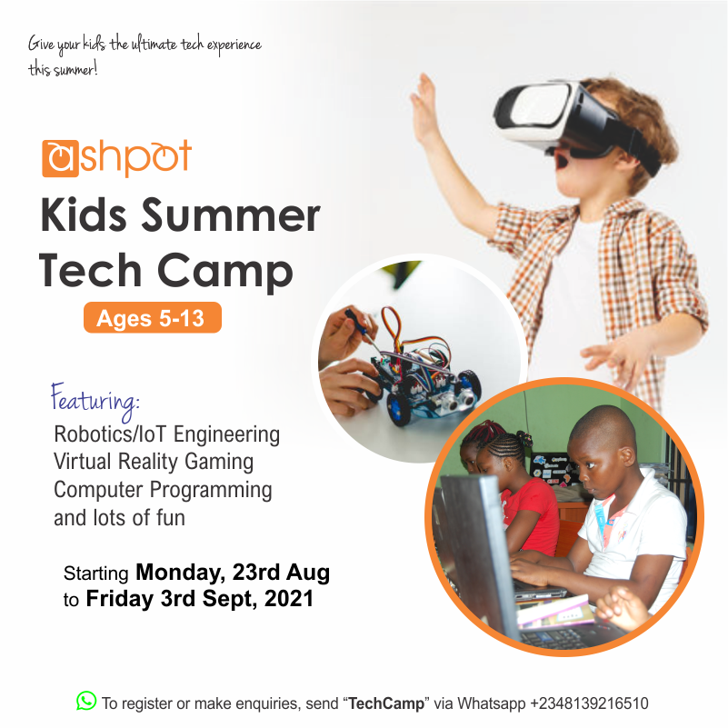 Ashpot Kids Summer Tech Camp thumbnail